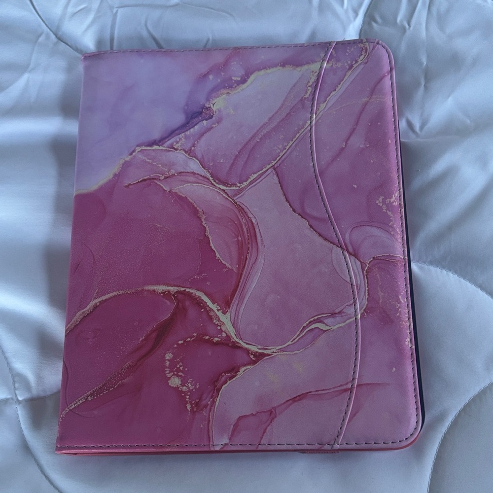 Pink Marble Tablet and I pad  Case